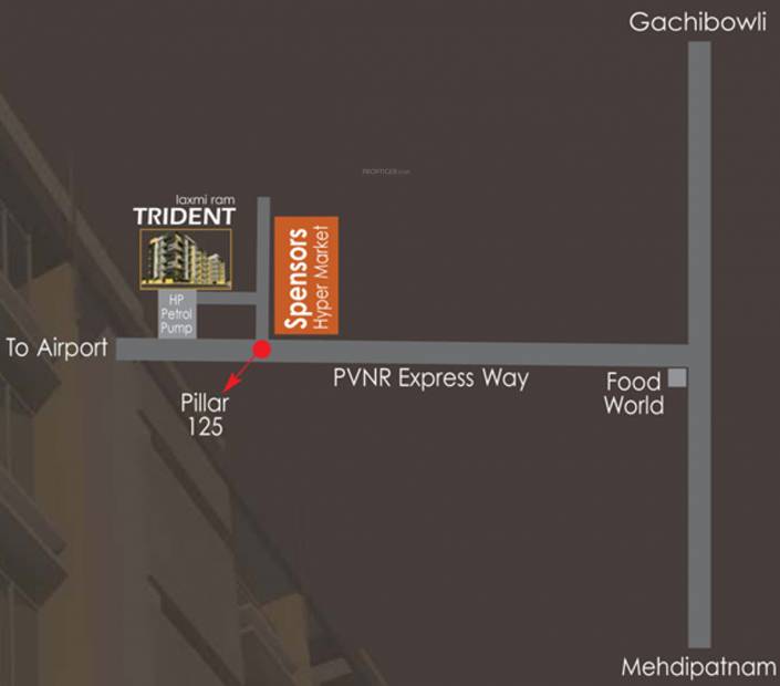 Images for Location Plan of Rami Reddy Laxmi Ram Trident
