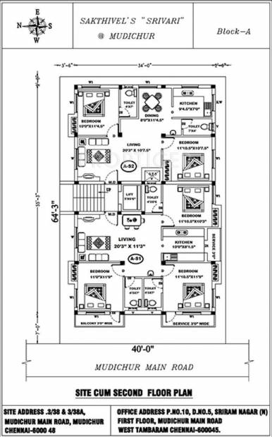 Images for Cluster Plan of Sakthivel Sri Vari