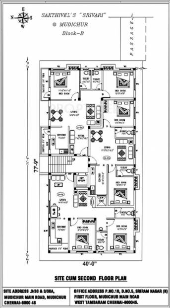 Images for Cluster Plan of Sakthivel Sri Vari