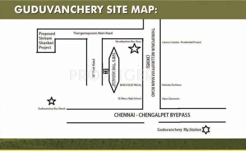 Images for Location Plan of Sakthivel The Miracle
