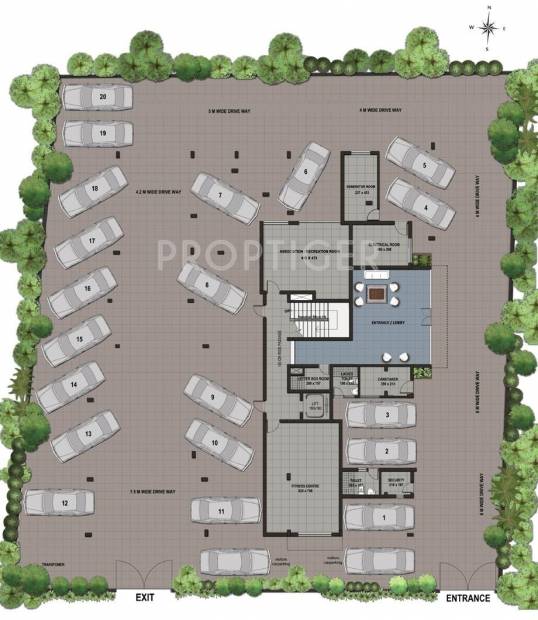 Images for Cluster Plan of Sreerosh Silverstone