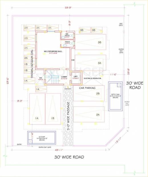 Images for Layout Plan of Siraj Sandstone Sathyam
