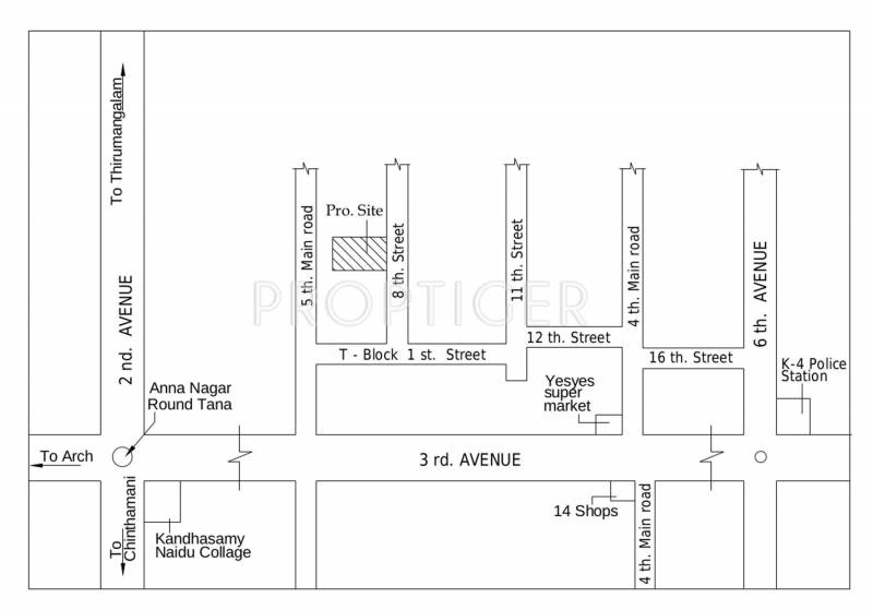 Images for Location Plan of Pushkar The Nest