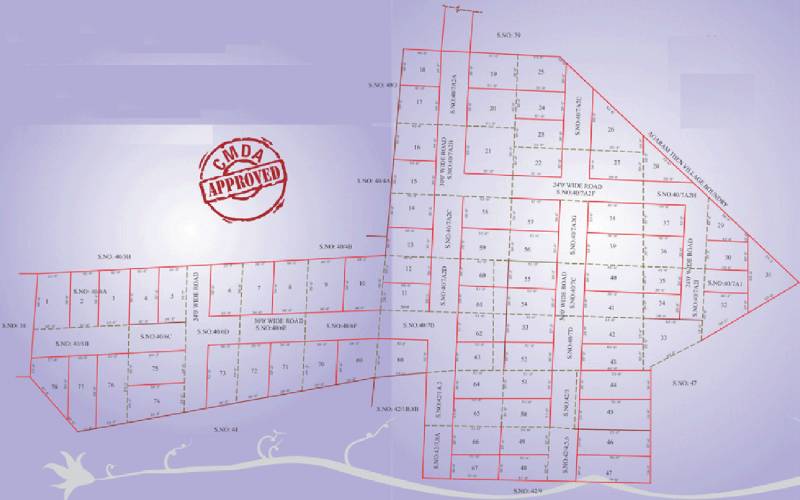 Images for Layout Plan of Anand Exotic Villas