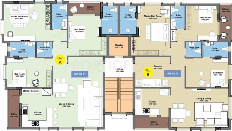 Images for Cluster Plan of Rooshna Constructions Royal Residency