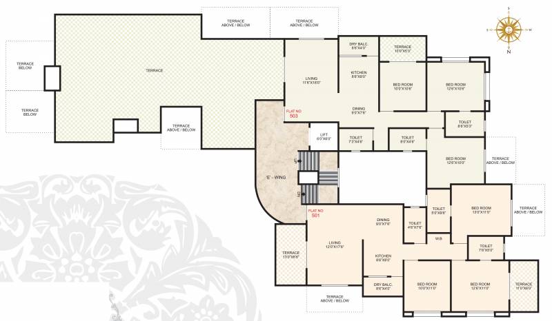 Images for Cluster Plan of B Sukhwani Builders Castle