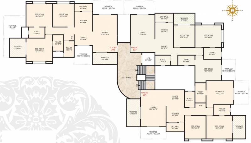 Images for Cluster Plan of B Sukhwani Builders Castle