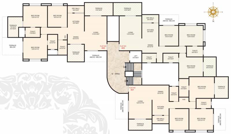 Images for Cluster Plan of B Sukhwani Builders Castle