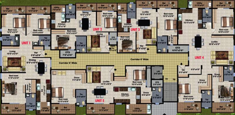 Images for Cluster Plan of Tirumala RK Paramount