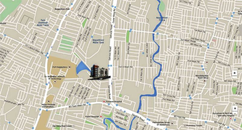 Images for Location Plan of Tirumala RK Paramount