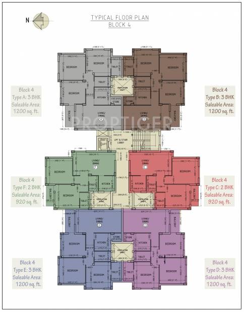 Images for Cluster Plan of Master Properties Susheila Apartments