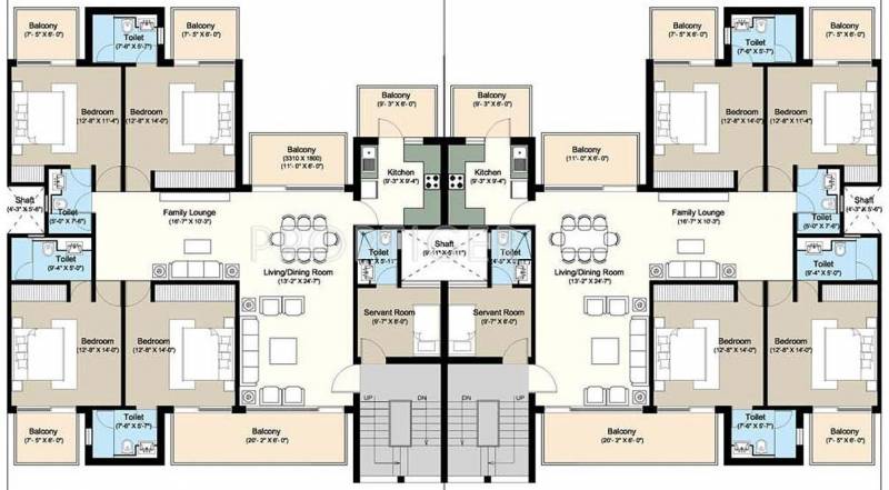  vip-floors Images for Cluster Plan of Puri VIP Floors