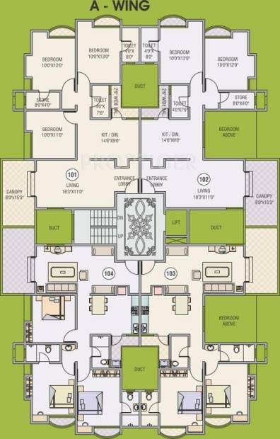 Images for Cluster Plan of Kohinoor Group Construction and Real Estate Latis