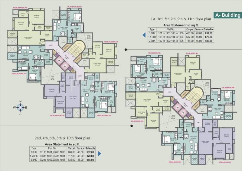 Images for Cluster Plan of Sagar D Wisteria Park