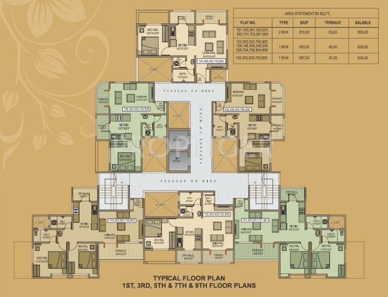 Images for Cluster Plan of Satyam Florence