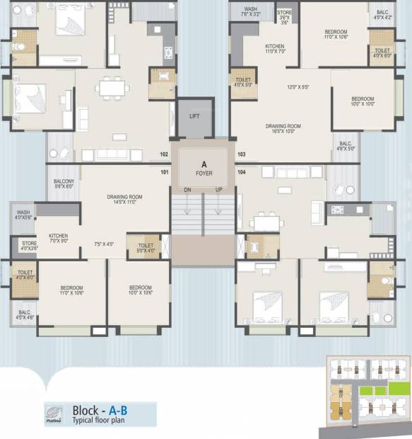 Images for Cluster Plan of Prathna Parisar