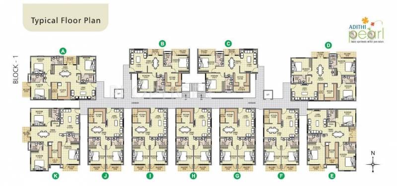  pearl Block 1 Cluster Plan