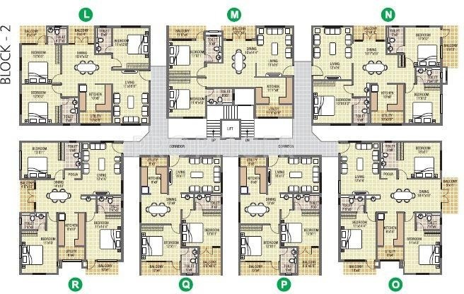  pearl Block 2 Cluster Plan