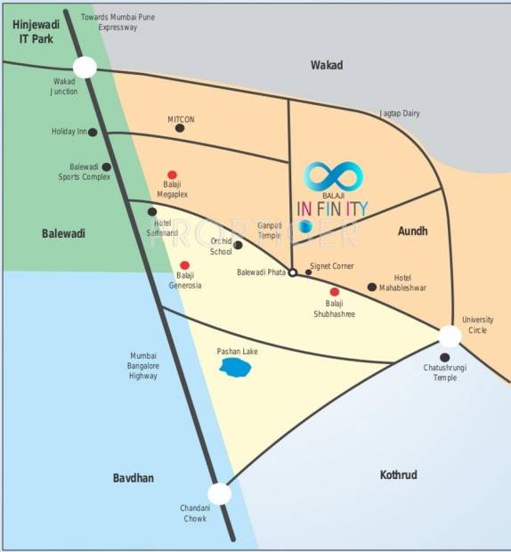 Images for Location Plan of Shree Balaji Infinity