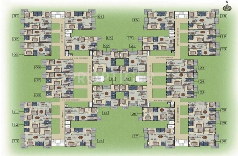  nile-valley Block 6 Cluster Plan