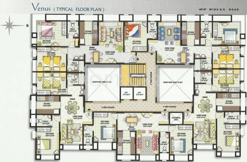 Images for Cluster Plan of Sadguru Builders Venus