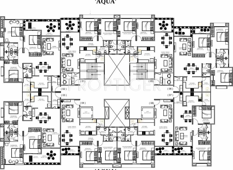 Images for Cluster Plan of Jhaveri Silver Lake Vista