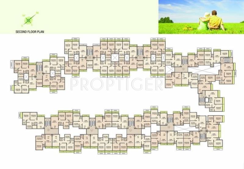  royal-palms Tower B Cluster Plan