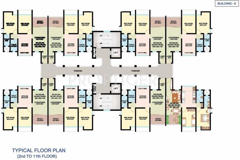 Images for Cluster Plan of Nanded City Development And Construction Company Ltd Sarang