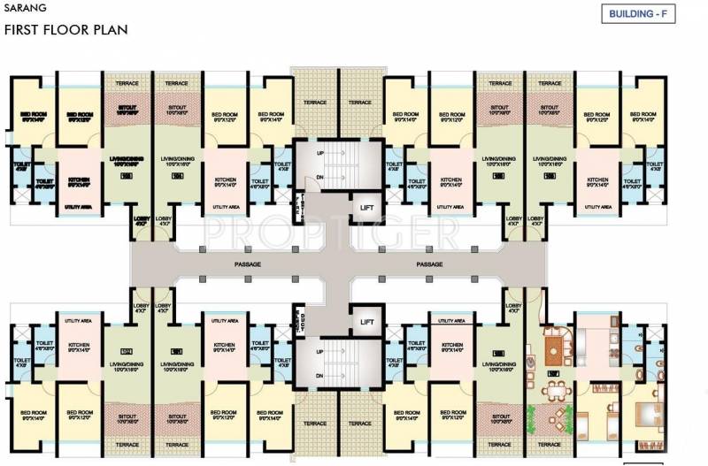 Images for Cluster Plan of Nanded City Development And Construction Company Ltd Sarang