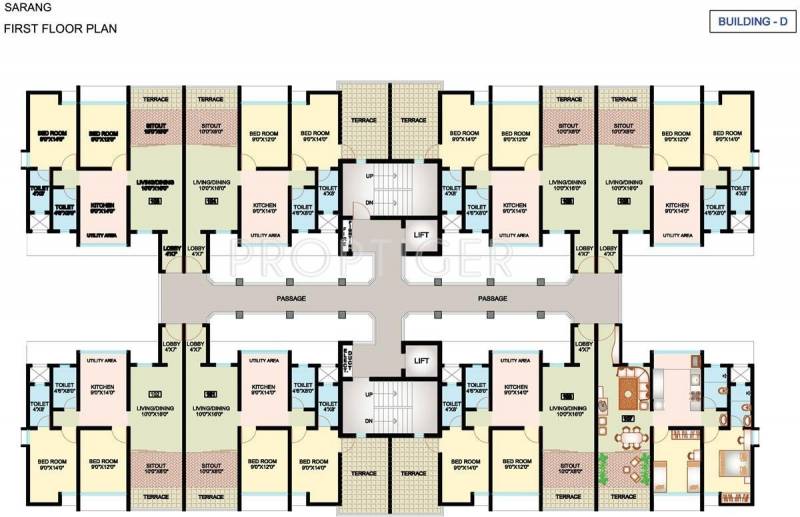 Images for Cluster Plan of Nanded City Development And Construction Company Ltd Sarang