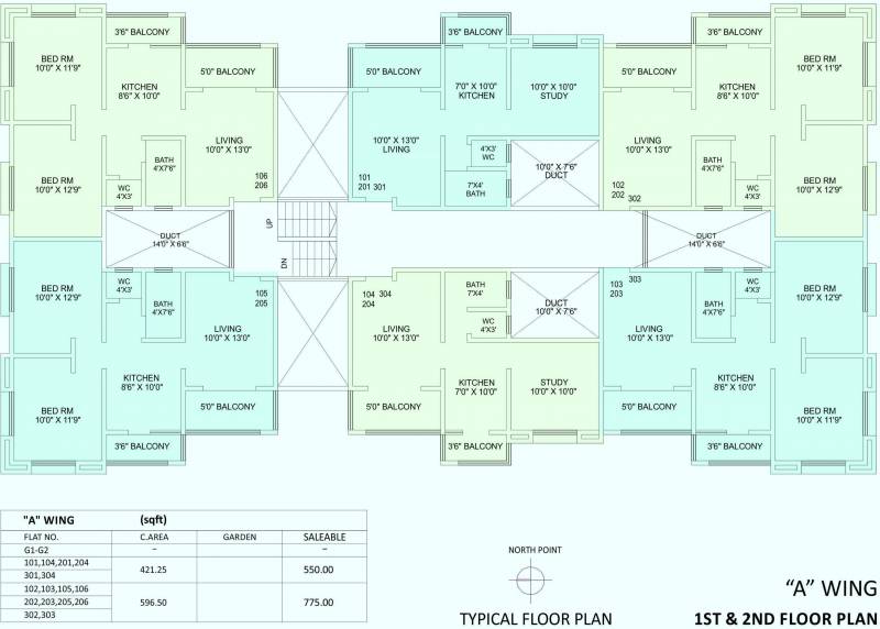 Images for Cluster Plan of Shailesh Construction Pride Regency