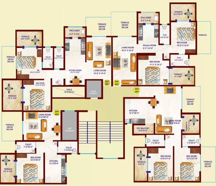  bhagyoday-residency-phase-1 Bhagyoday Residency Phase 1 Cluster Plan
