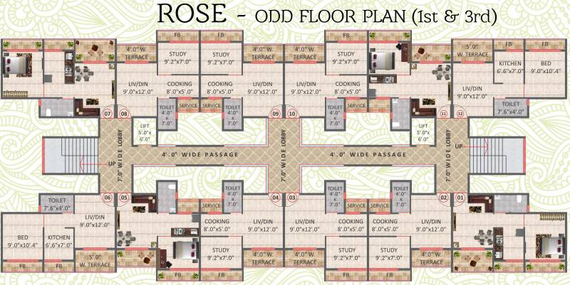  raj-sharon-garden Images for Cluster Plan of Sharon Raj Sharon Garden