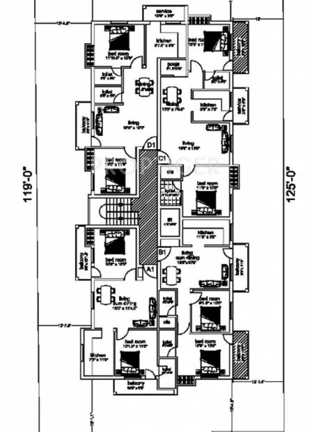 Images for Cluster Plan of Uma Umas AKC