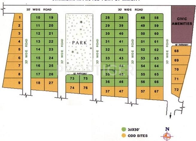 Images for Site Plan of RK Developers RK City