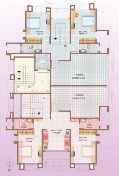 Images for Cluster Plan of Sabari Group Prabhat