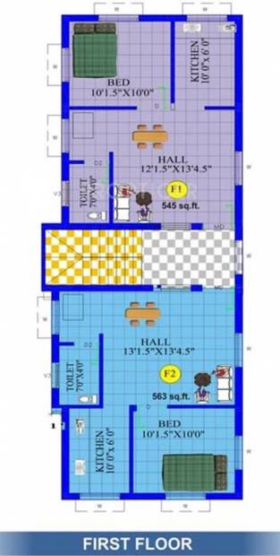 Images for Cluster Plan of MS Builders Aaditya