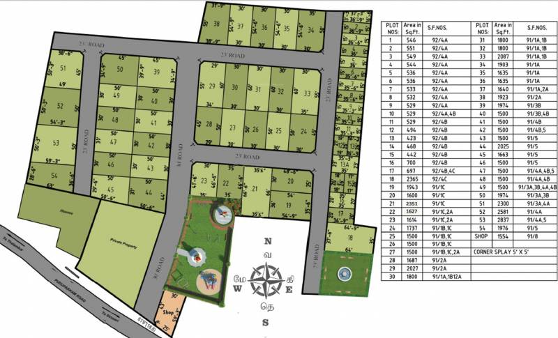 Images for Layout Plan of Brooklyn Plots