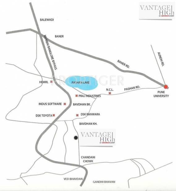 Images for Location Plan of BramhaCorp Vantage D