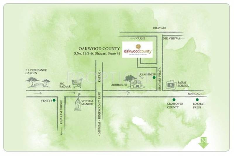 Images for Location Plan of Darode Jog Oakwood County