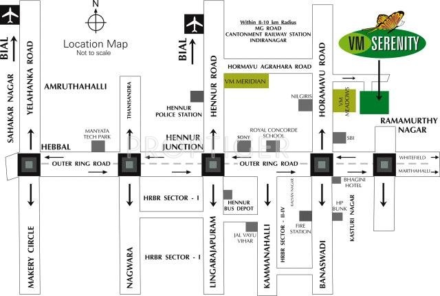 Images for Location Plan of VM Constructions VM Serenity