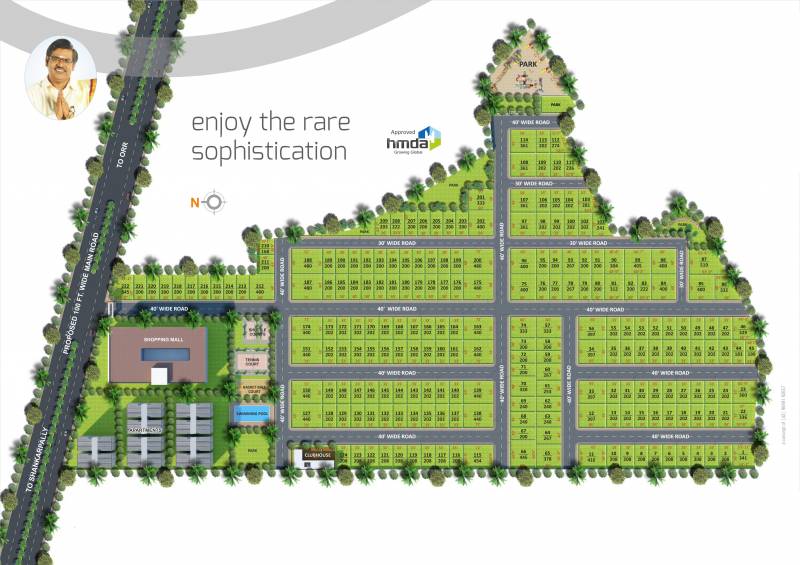 Images for Layout Plan of Subhagruha Sukrithi Avanthi