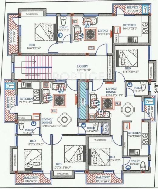  residency Block D Cluster Plan