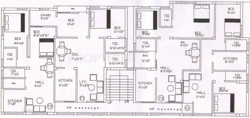 Maha Flats Nanganallur Cluster Plan