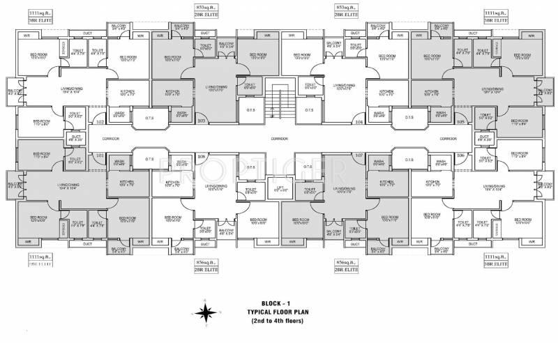Images for Cluster Plan of Dugar Homes Gold City