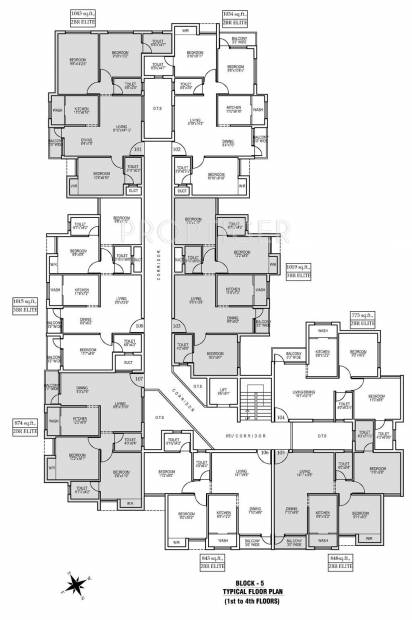 Images for Cluster Plan of Dugar Homes Gold City