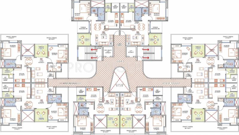 Images for Cluster Plan of F5 Realtors Nandini Spring Fields