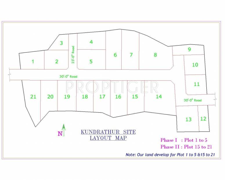 Images for Layout Plan of Srivatsa Sri Guhan Enclave