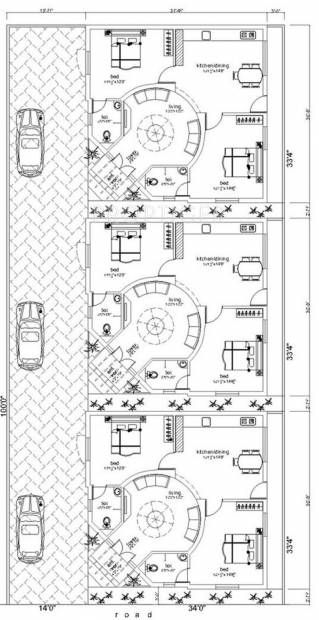 Images for Layout Plan of KVK Mahapallipuram
