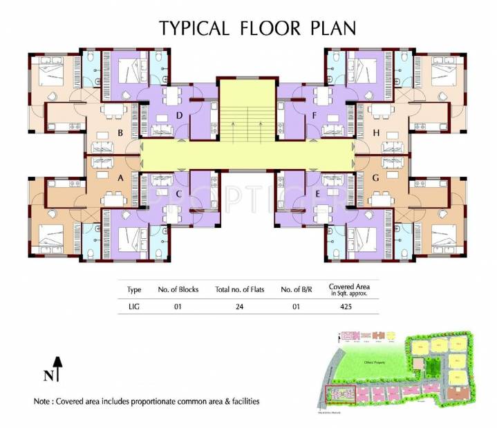  trinoyoni Block L Cluster Plan